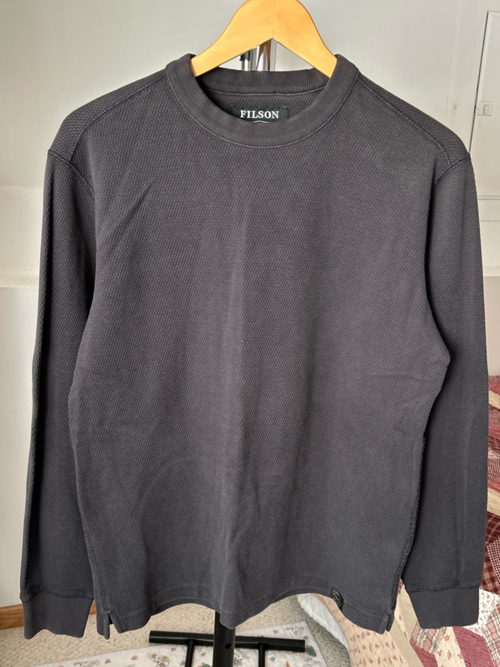 Filson Waffle Knit Thermal Crewneck Shirt